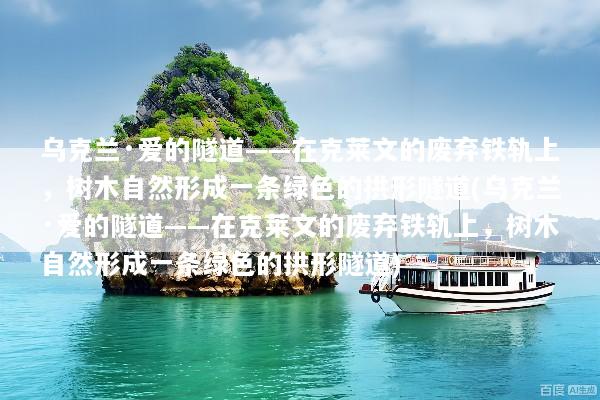 乌克兰·爱的隧道——在克莱文的废弃铁轨上，树木自然形成一条绿色的拱形隧道(乌克兰·爱的隧道——在克莱文的废弃铁轨上，树木自然形成一条绿色的拱形隧道)