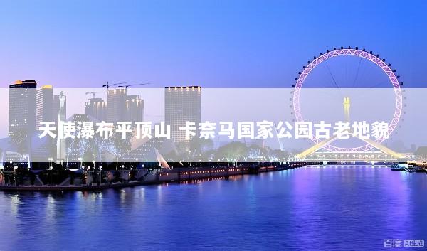 天使瀑布平顶山 卡奈马国家公园古老地貌